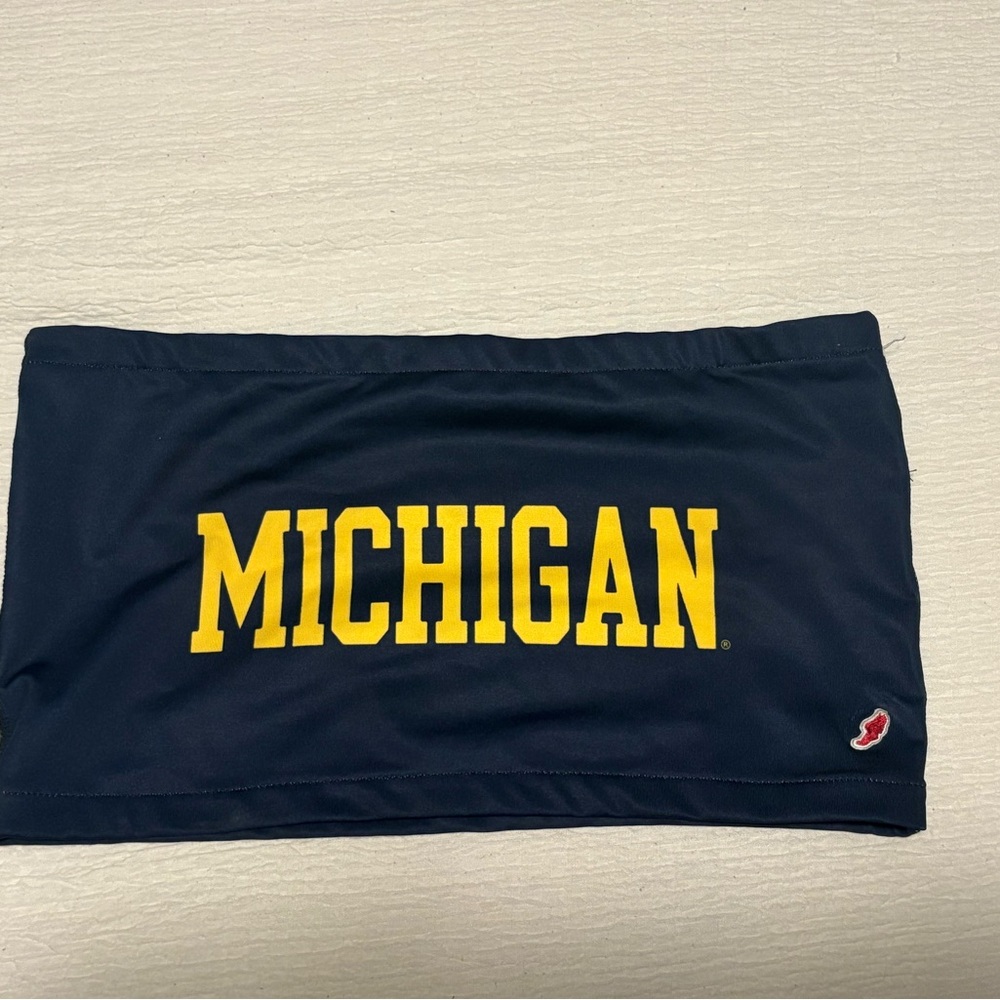Michigan Yellow and Blue Tube Top